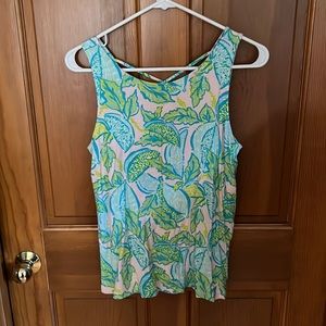 Lily Pulitzer high neck tank top. Small